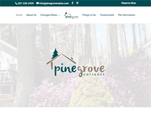 Tablet Screenshot of pinegrovemaine.com